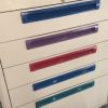 Drawer handle colours for Ecoline cart